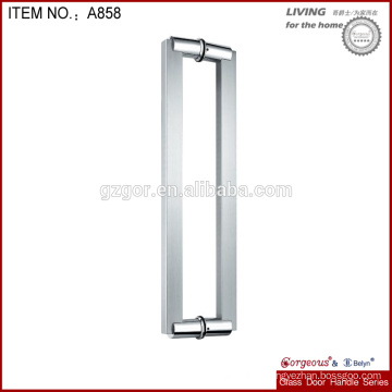 different length glass pull/push door handle